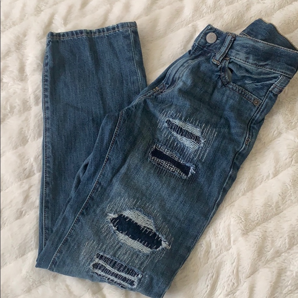 GAP Boys distressed Denim jeans